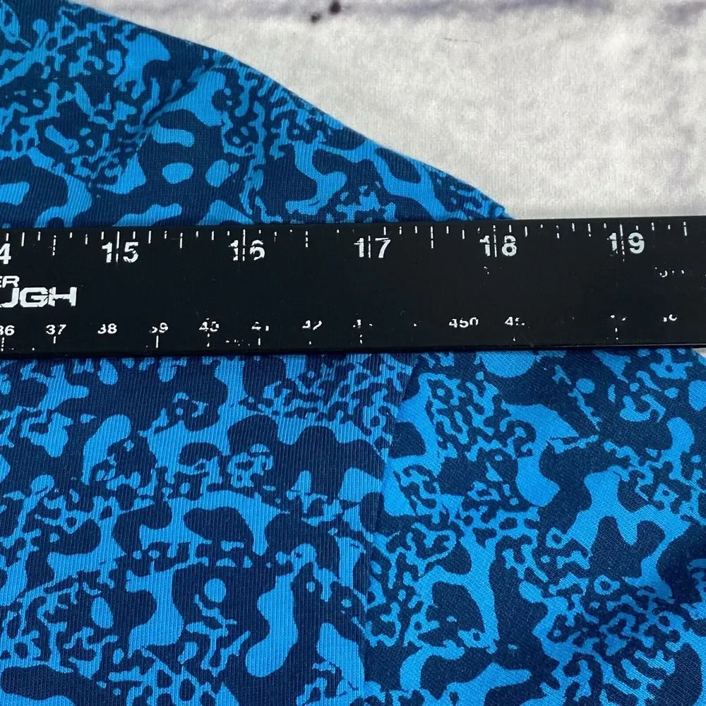 Nike Retro Air Pivot 1982 Print Long Sleeve Shirt Size XL Blue Camo‎ 646282-413